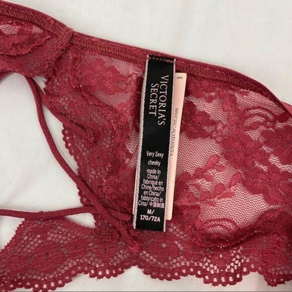 Victoria's Secret Romantic Rose Very Sexy Cheeky Panty Size Medium - Picture 4 of 7